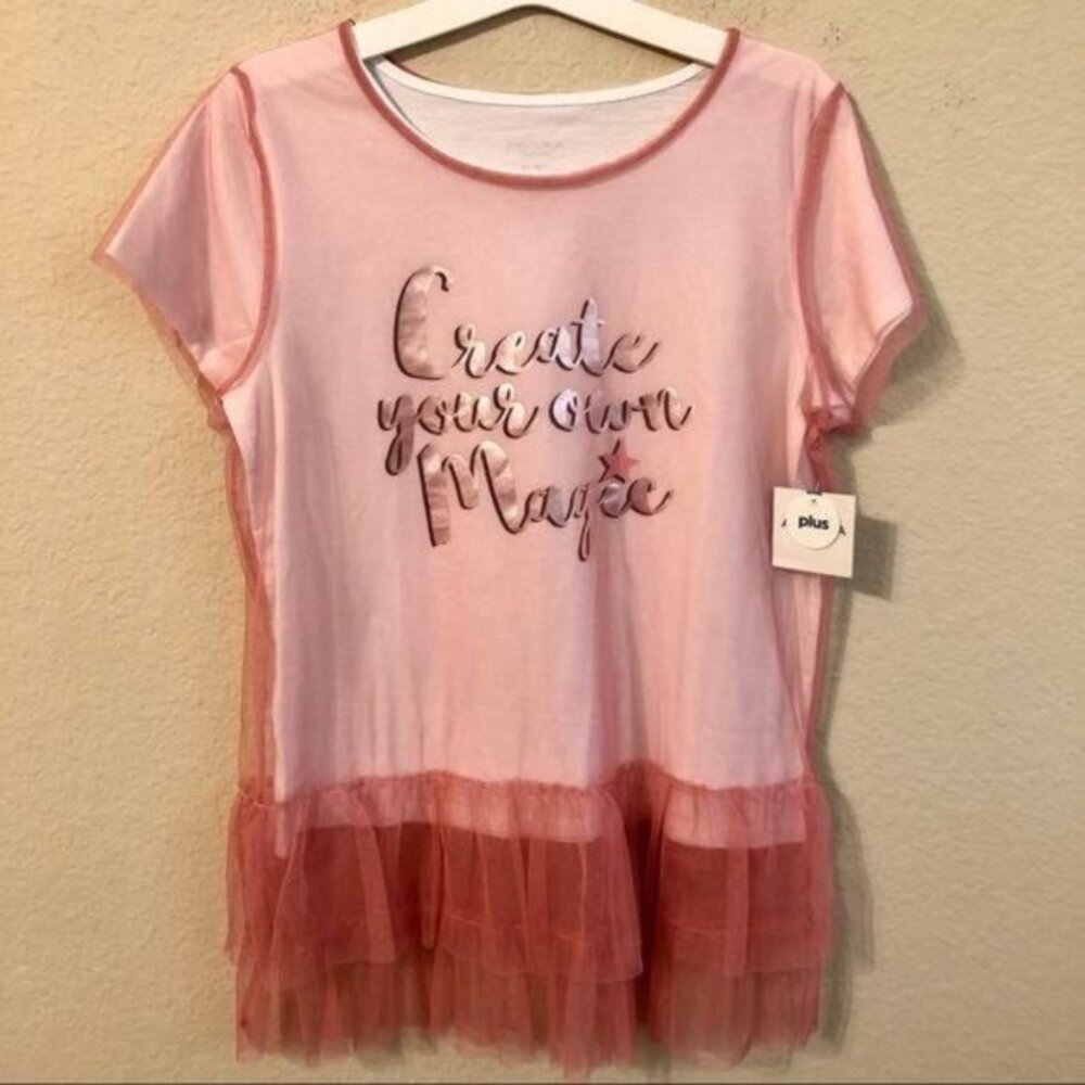 Arizona Jeans Co. Create Your Own Magic Top Tulle